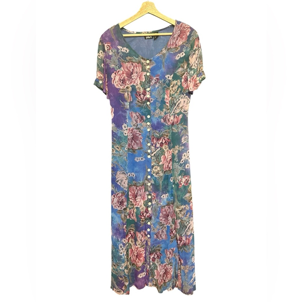 BILA Vintage Y2K 90’s Floral Maxi Dress